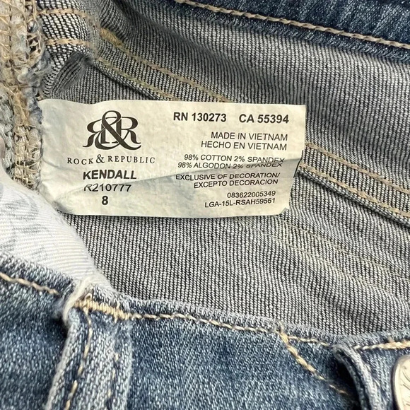 Rock & Republic Kendall Bootcut Jeans Women's Size 8 - Picture 6 of 7